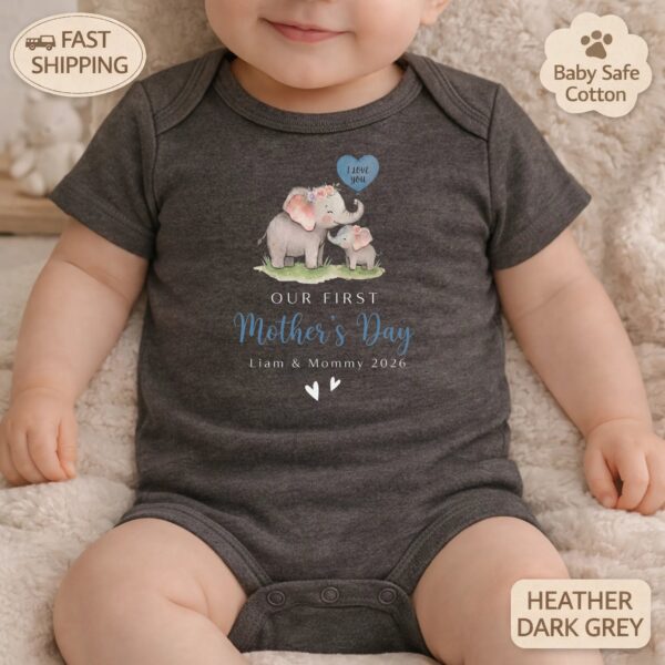 First Mother’s Day Matching Outfit – Mom and Baby Boy Set, Personalized Baby Bodysuit & Mom Shirt, Our First Mother’s Day Gift First Mother’s Day Matching Outfit – Mom and Baby Boy Set, Personalized Baby Bodysuit & Mom Shirt, Our First Mother’s Day Gift