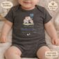 First Mother’s Day Matching Outfit – Mom and Baby Boy Set, Personalized Baby Bodysuit & Mom Shirt, Our First Mother’s Day Gift