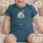 First Mother’s Day Matching Outfit – Mom and Baby Boy Set, Personalized Baby Bodysuit & Mom Shirt, Our First Mother’s Day Gift