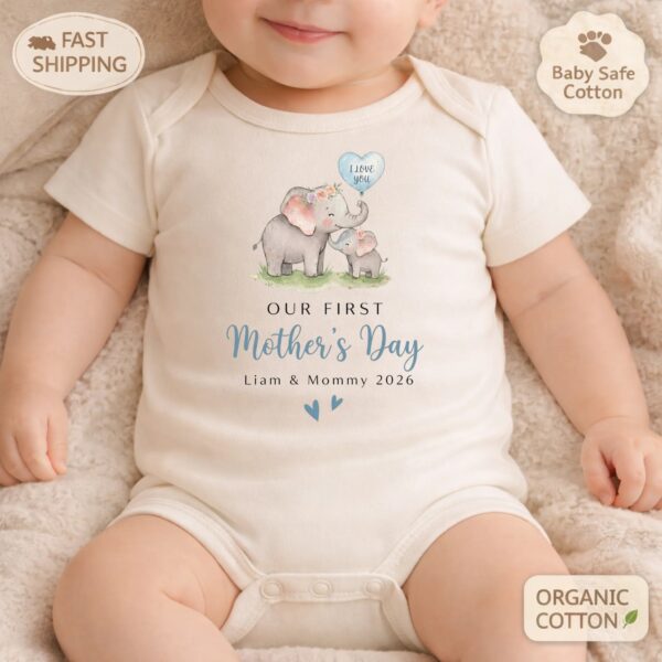 First Mother’s Day Matching Outfit – Mom and Baby Boy Set, Personalized Baby Bodysuit & Mom Shirt, Our First Mother’s Day Gift First Mother’s Day Matching Outfit – Mom and Baby Boy Set, Personalized Baby Bodysuit & Mom Shirt, Our First Mother’s Day Gift