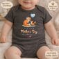 First Mother’s Day Matching Outfit – Mom and Baby Matching Set, Personalized Our First Mother’s Day Bodysuit & Shirt Gift