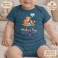 First Mother’s Day Matching Outfit – Mom and Baby Matching Set, Personalized Our First Mother’s Day Bodysuit & Shirt Gift