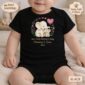 First Mothers Day Onesie – Personalized Elephant Design, Cherished Keepsake, Celebrating Mom’s First Year