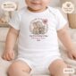First Mothers Day Onesie – Personalized Elephant Design, Cherished Keepsake, Celebrating Mom’s First Year