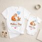 Personalized First Mother’s Day Mom & Baby Set – Mom and Baby Matching Set, Personalized Our First Mother’s Day Bodysuit & Shirt Gift