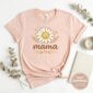 Mama Mini Matching Shirt – Boho Pastel Style, Soft Comfort, Mommy and Me Outfit, Ideal for Mother’s Day