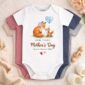 Personalized First Mother’s Day Mom & Baby Set – Mom and Baby Matching Set, Personalized Our First Mother’s Day Bodysuit & Shirt Gift