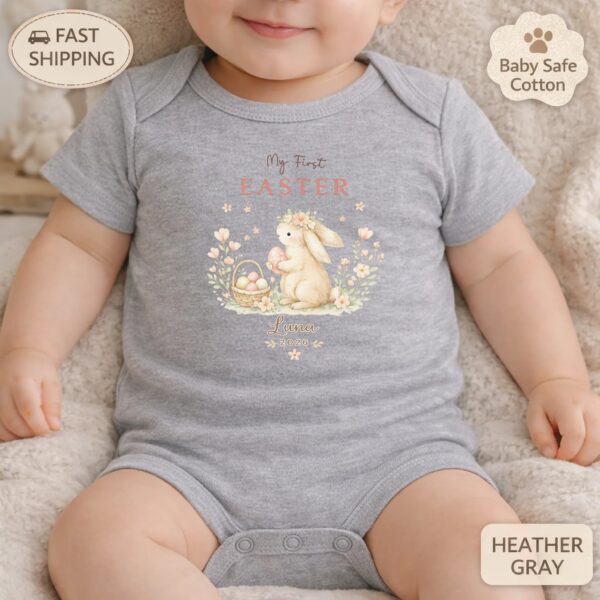 My First Easter Bodysuit – Personalized Baby Gift, Custom Name, Celebrate Baby’s First Easter With Love And Style My First Easter Bodysuit – Personalized Baby Gift, Custom Name, Celebrate Baby’s First Easter With Love And Style
