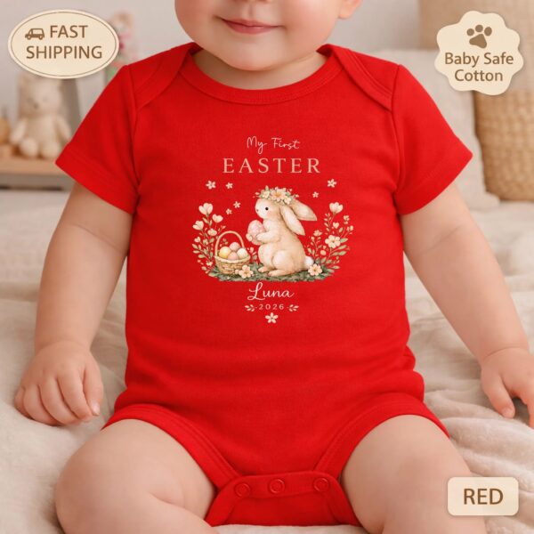 My First Easter Bodysuit – Personalized Baby Gift, Custom Name, Celebrate Baby’s First Easter With Love And Style My First Easter Bodysuit – Personalized Baby Gift, Custom Name, Celebrate Baby’s First Easter With Love And Style
