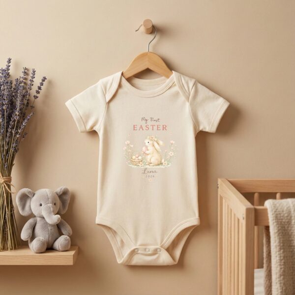 My First Easter Bodysuit – Personalized Baby Gift, Custom Name, Celebrate Baby’s First Easter With Love And Style My First Easter Bodysuit – Personalized Baby Gift, Custom Name, Celebrate Baby’s First Easter With Love And Style