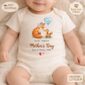 Personalized First Mother’s Day Mom & Baby Set – Mom and Baby Matching Set, Personalized Our First Mother’s Day Bodysuit & Shirt Gift