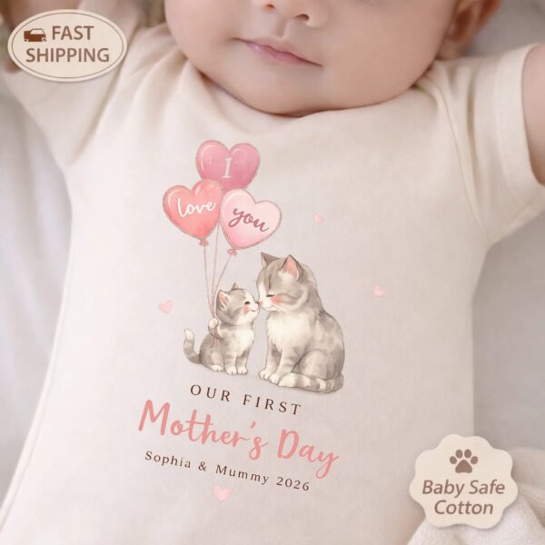 Personalized Matching First Mother’s Day Bodysuit – Heartfelt Keepsake, Cherished Gift for Mom, Celebrate Your First Together Personalized Matching First Mother’s Day Bodysuit – Heartfelt Keepsake, Cherished Gift for Mom, Celebrate Your First Together