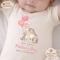 Personalized Matching First Mother’s Day Bodysuit – Heartfelt Keepsake, Cherished Gift for Mom, Celebrate Your First Together