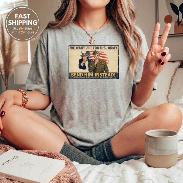 Send Barron Shirt – Vintage Uncle Sam Parody Tee for Political Satire & Patriotic Humor #sendbarron Send Barron Shirt – Vintage Uncle Sam Parody Tee for Political Satire & Patriotic Humor #sendbarron