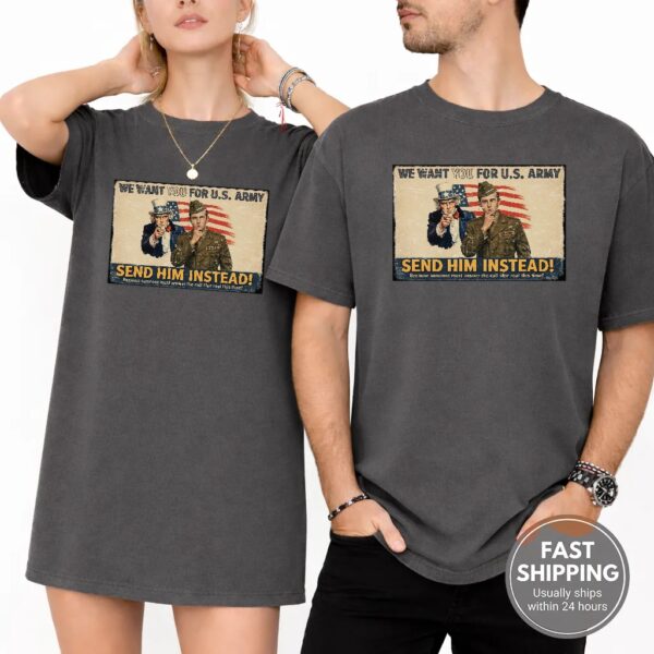 Send Barron Shirt – Vintage Uncle Sam Parody Tee for Political Satire & Patriotic Humor #sendbarron Send Barron Shirt – Vintage Uncle Sam Parody Tee for Political Satire & Patriotic Humor #sendbarron