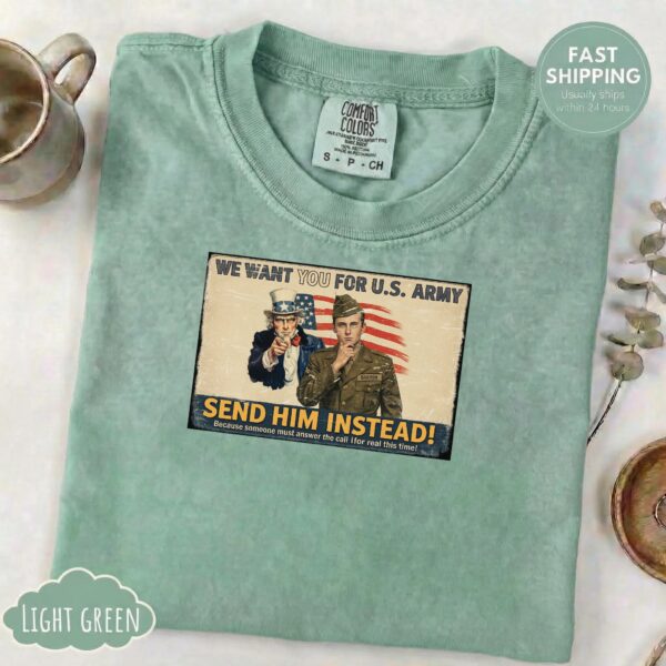 Send Barron Shirt – Vintage Uncle Sam Parody Tee for Political Satire & Patriotic Humor #sendbarron Send Barron Shirt – Vintage Uncle Sam Parody Tee for Political Satire & Patriotic Humor #sendbarron