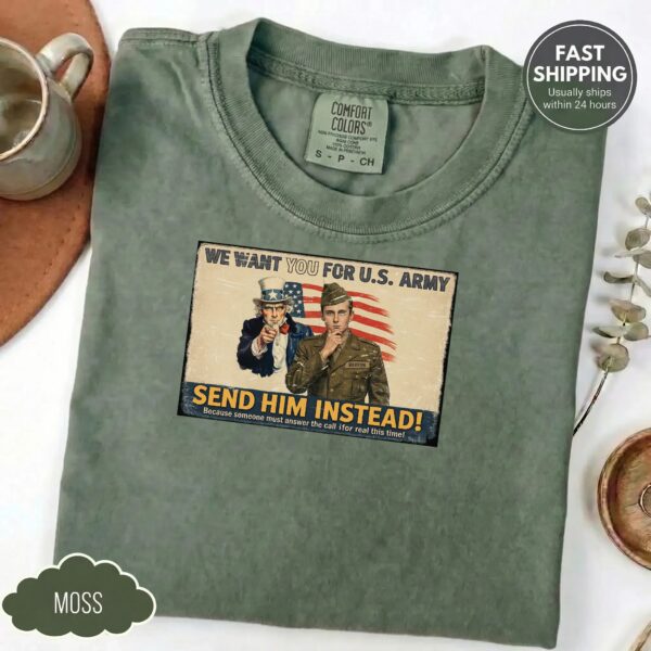 Send Barron Shirt – Vintage Uncle Sam Parody Tee for Political Satire & Patriotic Humor #sendbarron Send Barron Shirt – Vintage Uncle Sam Parody Tee for Political Satire & Patriotic Humor #sendbarron