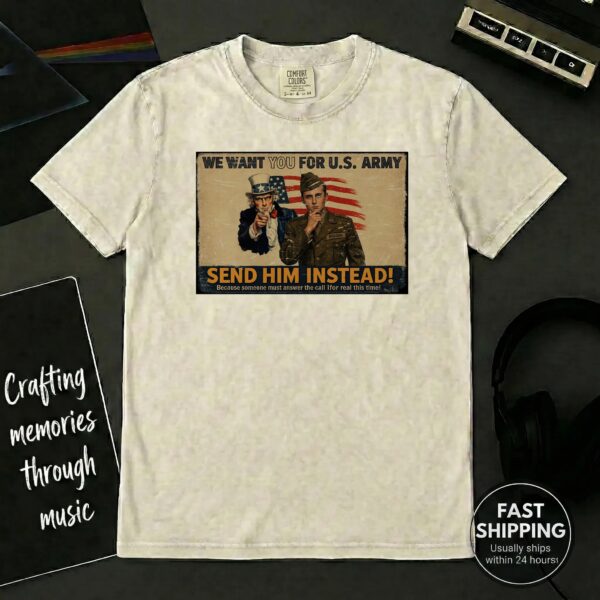 Send Barron Shirt – Vintage Uncle Sam Parody Tee for Political Satire & Patriotic Humor #sendbarron Send Barron Shirt – Vintage Uncle Sam Parody Tee for Political Satire & Patriotic Humor #sendbarron