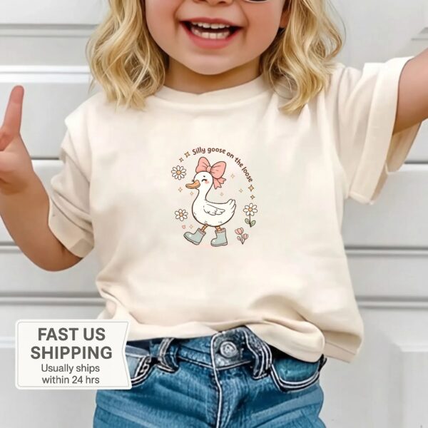 Silly Goose Toddler Shirt â Perfect Playdate Attire, Soft Comfort, Ideal Quirky Gift For Kids Silly Goose Toddler Shirt â Perfect Playdate Attire, Soft Comfort, Ideal Quirky Gift For Kids