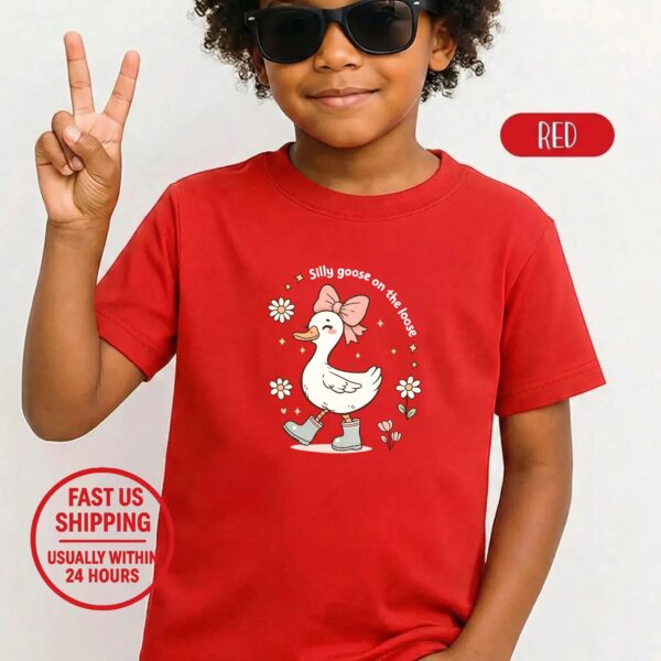 Silly Goose Toddler Shirt â Perfect Playdate Attire, Soft Comfort, Ideal Quirky Gift For Kids Silly Goose Toddler Shirt â Perfect Playdate Attire, Soft Comfort, Ideal Quirky Gift For Kids