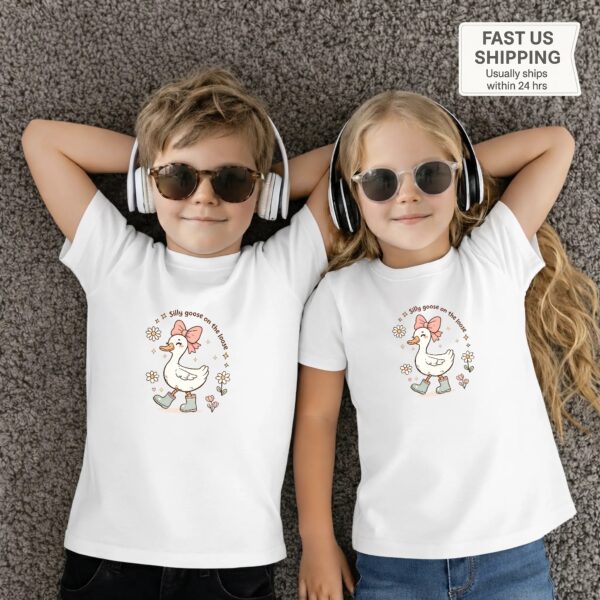 Silly Goose Toddler Shirt â Perfect Playdate Attire, Soft Comfort, Ideal Quirky Gift For Kids Silly Goose Toddler Shirt â Perfect Playdate Attire, Soft Comfort, Ideal Quirky Gift For Kids