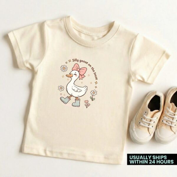 Silly Goose Toddler Shirt â Perfect Playdate Attire, Soft Comfort, Ideal Quirky Gift For Kids Silly Goose Toddler Shirt â Perfect Playdate Attire, Soft Comfort, Ideal Quirky Gift For Kids