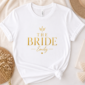 custom bridal t shirt t-shirt styled product photo