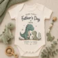 first fathers day matching set baby bodysuit product photo