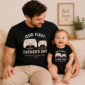 first fathers day gamer set baby bodysuit product photo