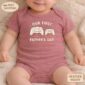 first fathers day gamer set baby bodysuit product photo