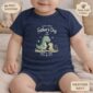 first fathers day matching set baby bodysuit close-up detail