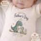 first fathers day matching set baby bodysuit product detail