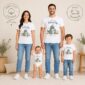 first fathers day matching set baby bodysuit