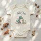 first fathers day matching set baby bodysuit product photo