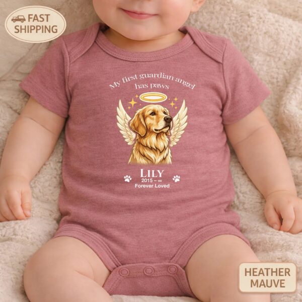 Pet Memorial Family Outfit, Personalized Matching Set, Onesie & Shirt pet memorial family outfit worn photo