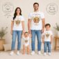 pet memorial family outfit mockup
