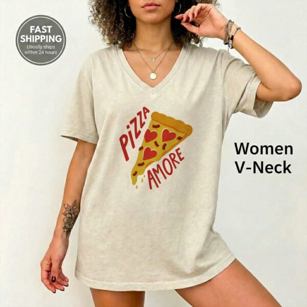 Pizza Gift Shirt – Soft Cotton Unisex Tee | Casual Wear Design pizza gift shirt t-shirt model mockup