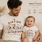 first fathers day gamer set baby bodysuit product photo