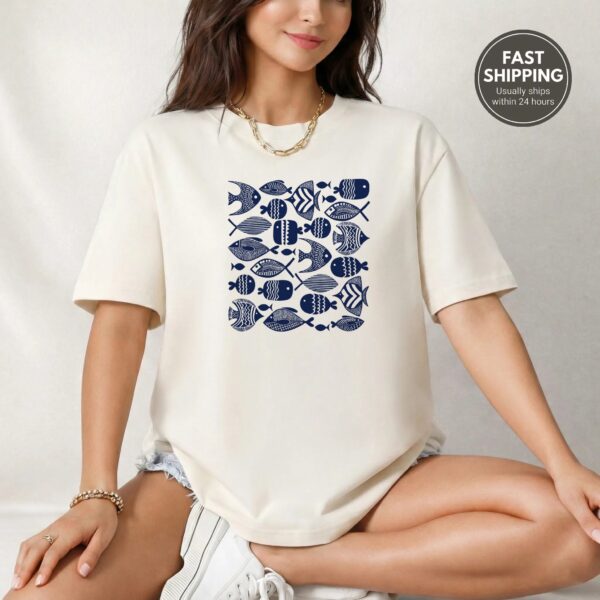 Vintage Fish T Shirt – Fisher Gift Delight | Comfort Colors Tee vintage fish t shirt t-shirt color options
