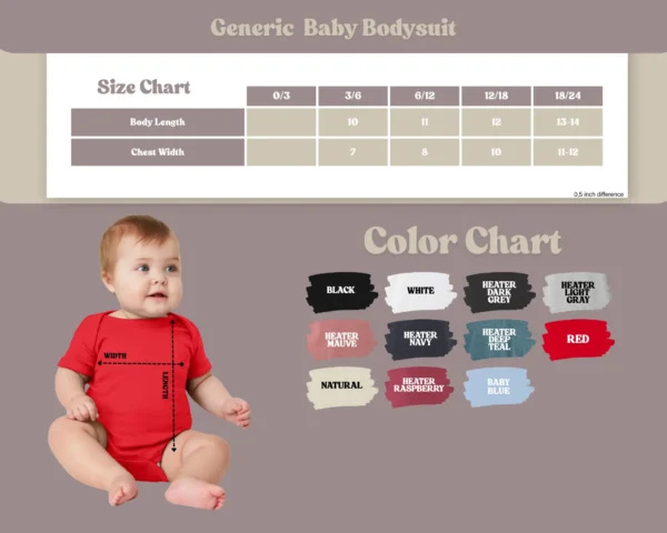 Baby Bodysuit Team USA Family Matching Shirts baby bodysuit product photo