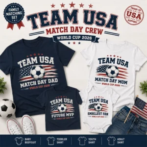 Team USA Family Matching Shirts baby bodysuit