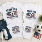 Team USA Family Matching Shirts baby bodysuit mockup view