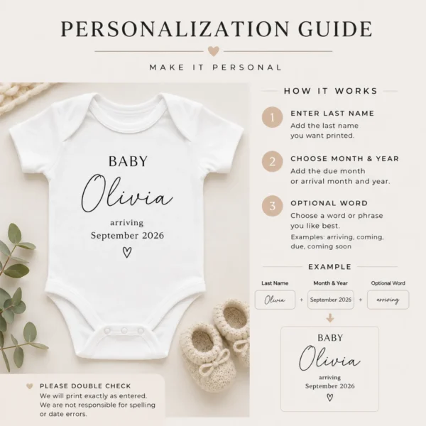 announcement3 pregnancy announcement baby bodysuit product photo