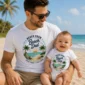 Family Beach Shirts baby bodysuit alternate angle
