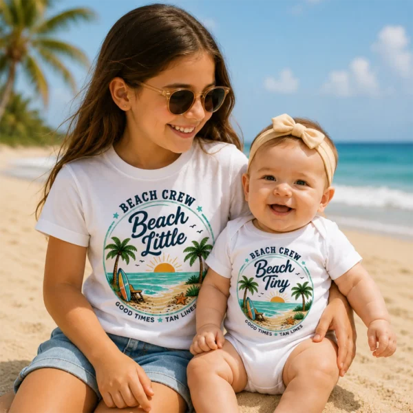 beach-crew-5 Family Beach Shirts baby bodysuit product detail