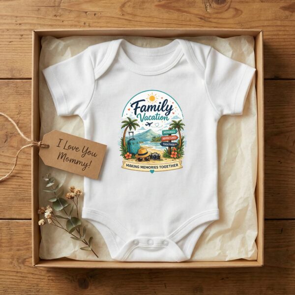Family Vacation Shirts, Mom Dad Baby Sibling Tees Family Vacation Shirts, Mom Dad Baby Sibling Tees baby bodysuit product photo