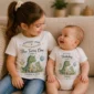 My First Birthday Dino Shirts baby bodysuit product photo