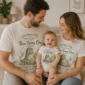 My First Birthday Dino Shirts baby bodysuit