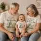 My First Birthday Dino Shirts baby bodysuit product detail