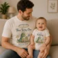 My First Birthday Dino Shirts baby bodysuit product photo